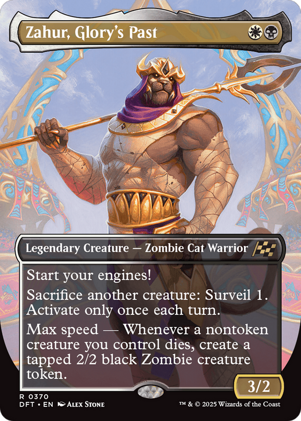 Zahur, Glory's Past - Borderless (DFT)