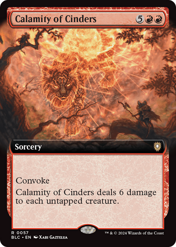 Calamity of Cinders - Extended Art (BLC)