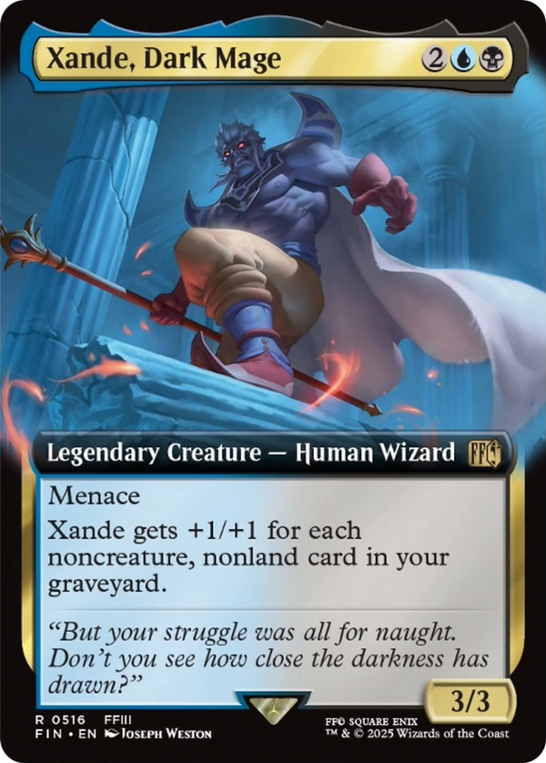 Xande, Dark Mage - Extended Art (FIN)