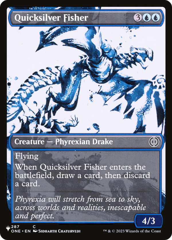 Quicksilver Fisher (287) - ONE Reprint (PLST)