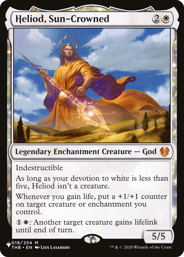 Heliod, Sun-Crowned - THB Reprint (PLST)