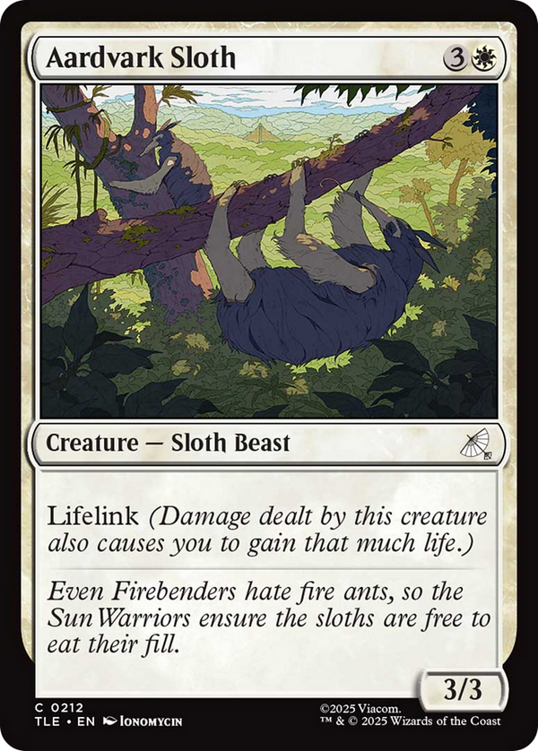 Aardvark Sloth (TLE)