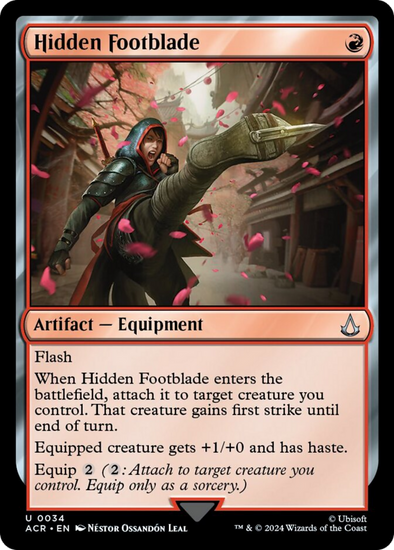 Hidden Footblade (ACR)