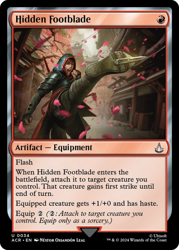 Hidden Footblade (ACR)