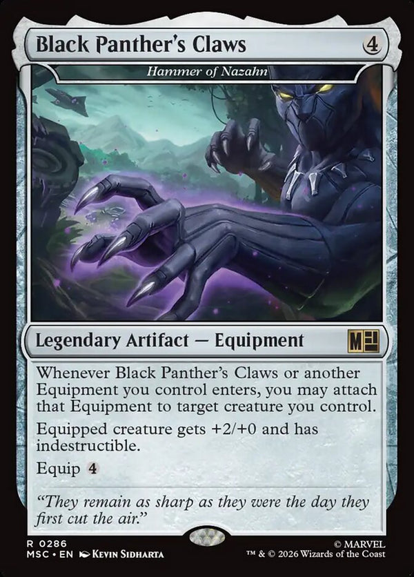 Black Panther's Claws // Hammer of Nazahn (MSC)