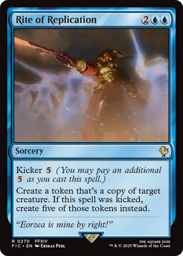 Rite of Replication (FIC)