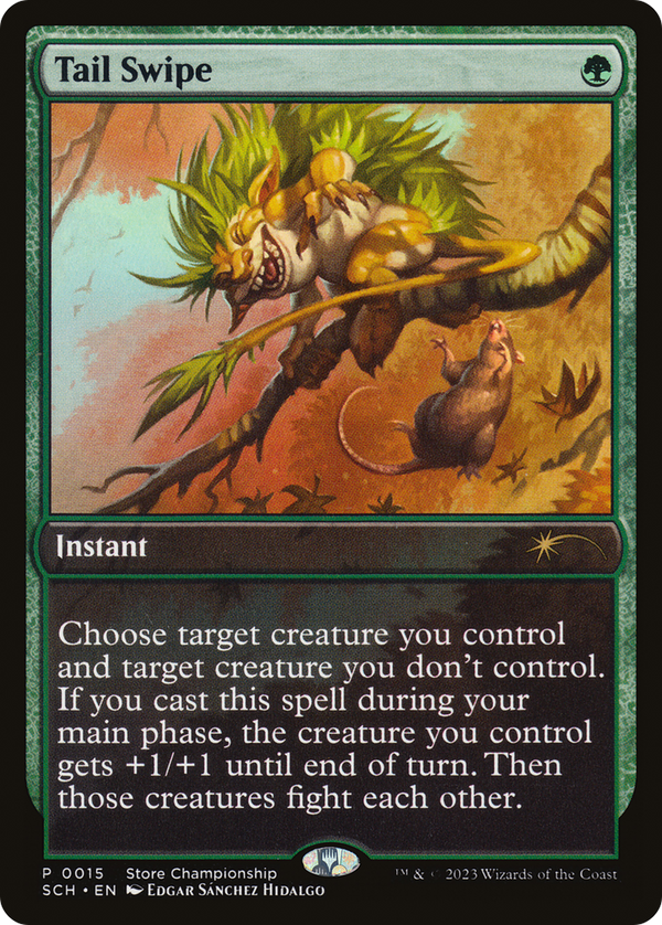 Tail Swipe - Store Championship Promo (SCH)