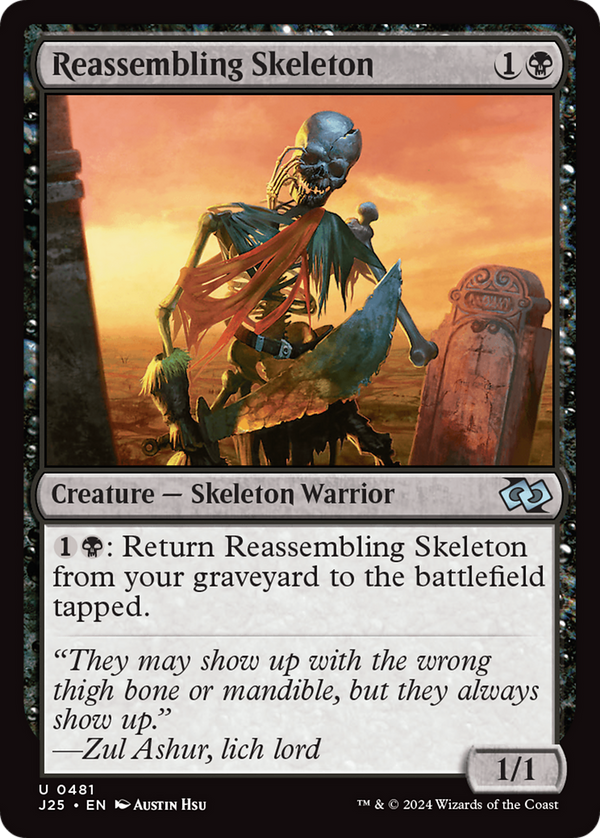 Reassembling Skeleton (J25)