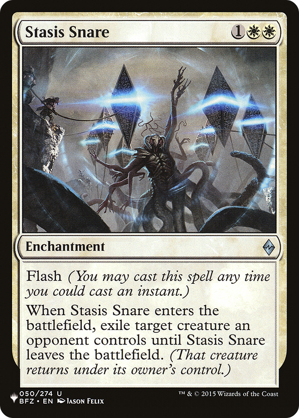 Stasis Snare - BFZ Reprint (PLST) (Jason Felix)