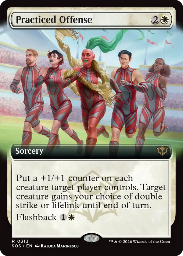 Practiced Offense - Extended Art (SOS)