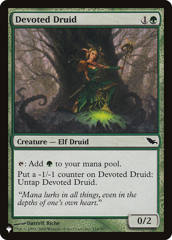 Devoted Druid - SHM Reprint (PLST)