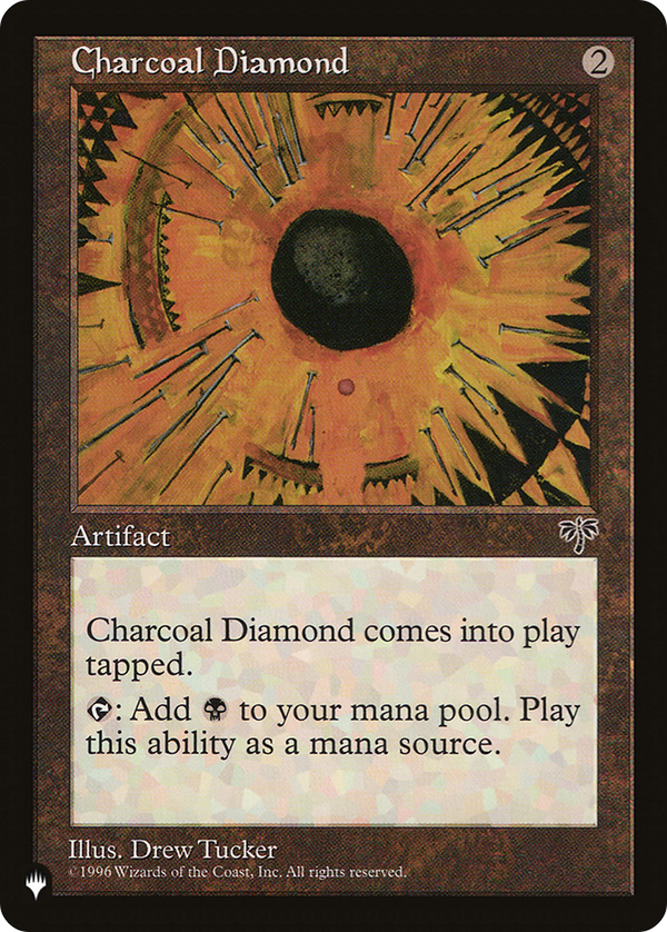Charcoal Diamond - MIR Reprint (PLST)