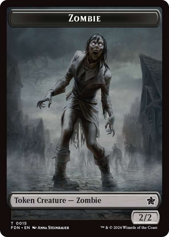 Zombie // Goblin Token (TFDN)