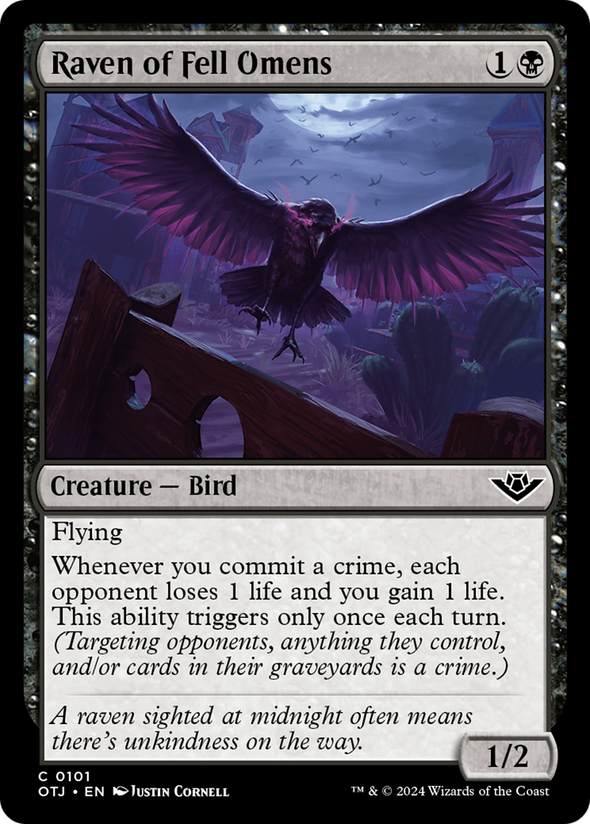 Raven of Fell Omens (OTJ)