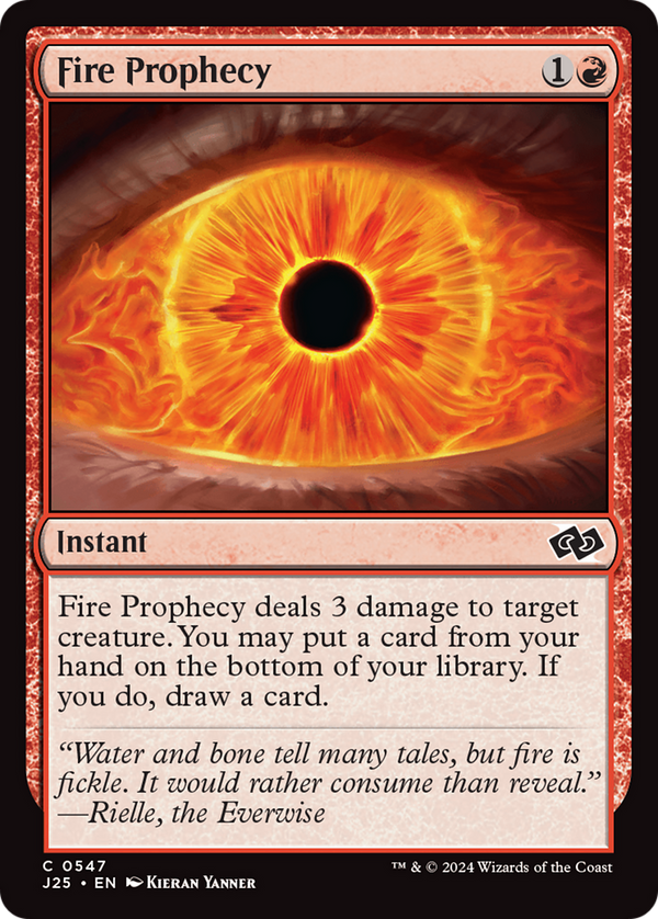 Fire Prophecy (J25)