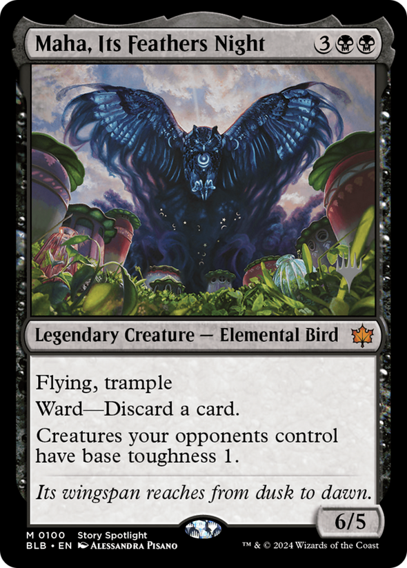 Maha, Its Feathers Night - Promo Pack (PBLB)