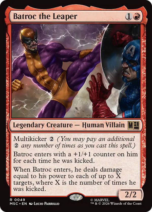 Batroc the Leaper (MSC) (Pre-Order)