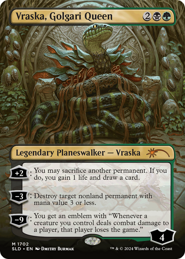 Vraska, Golgari Queen - Showcase: Bloomburrow (SLD)
