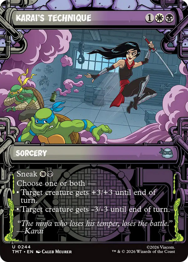 Karai's Technique - Sewer Frame (TMT)