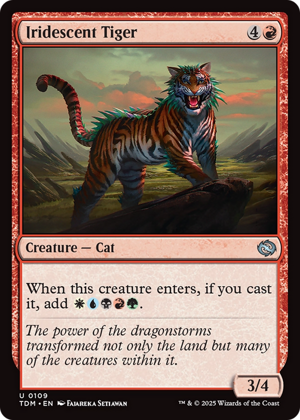 Iridescent Tiger (TDM)