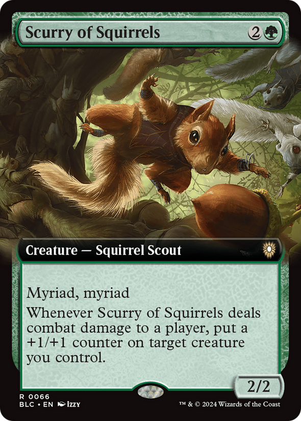 Scurry of Squirrels - Extended Art (BLC)