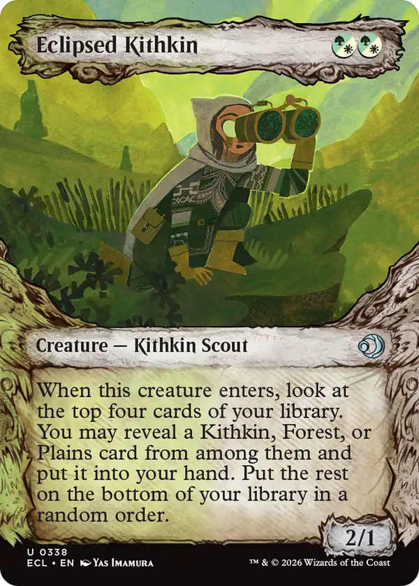 Eclipsed Kithkin - Fable Frame Showcase (ECL)