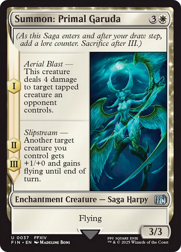 Summon: Primal Garuda (FIN)