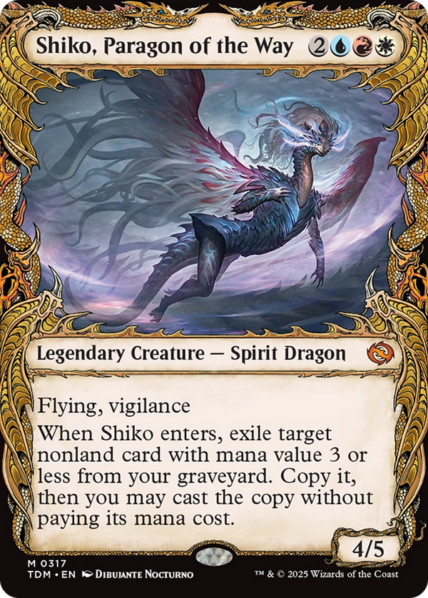 Shiko, Paragon of the Way - Draconic Showcase (TDM)