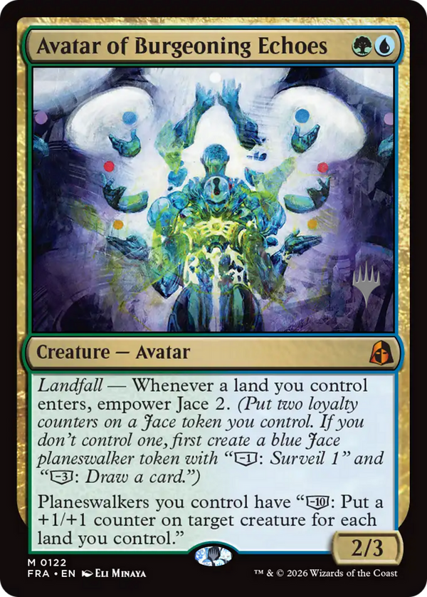 Avatar of Burgeoning Echoes - Promo Pack (PFRA)