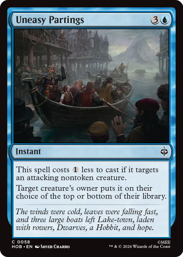 Uneasy Partings (HOB) (Pre-Order)