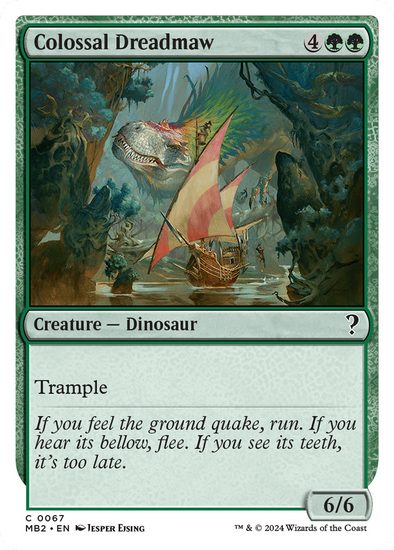 Colossal Dreadmaw (MB2)