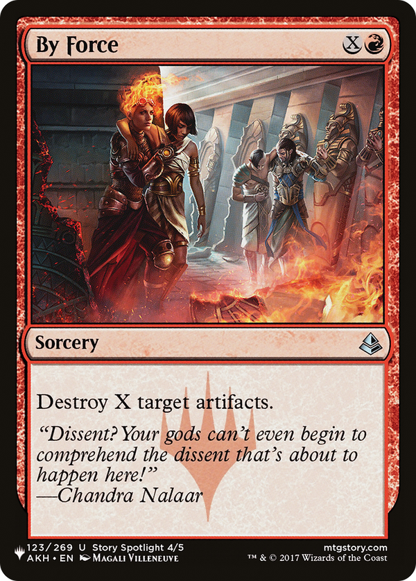 By Force - AKH Reprint (PLST)