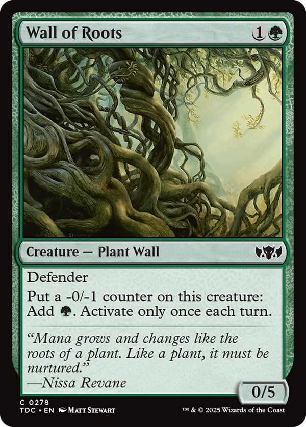 Wall of Roots (TDC)