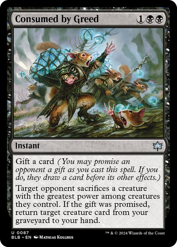 Consumed by Greed (BLB)
