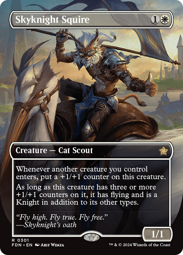 Skyknight Squire - Borderless (FDN)