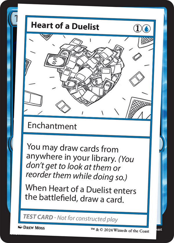 Heart of a Duelist - Test Card (MB2)