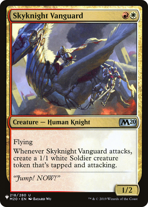 Skyknight Vanguard - M20 Reprint (PLST)