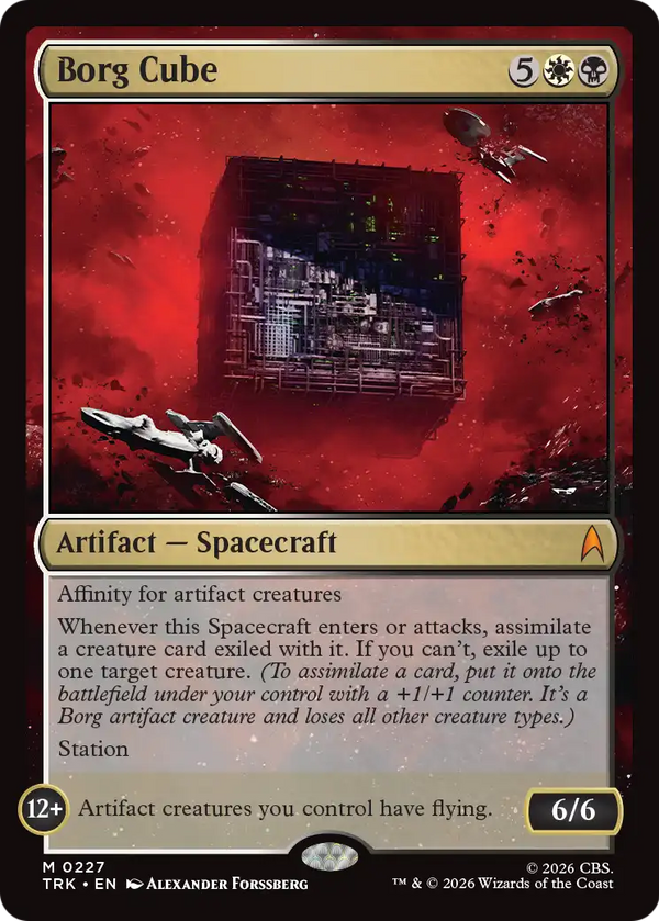 Borg Cube (TRK) (Pre-Order)
