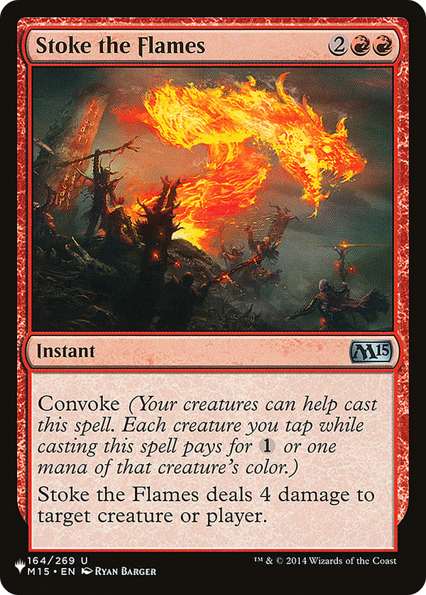 Stoke the Flames - M15 Reprint (PLST)