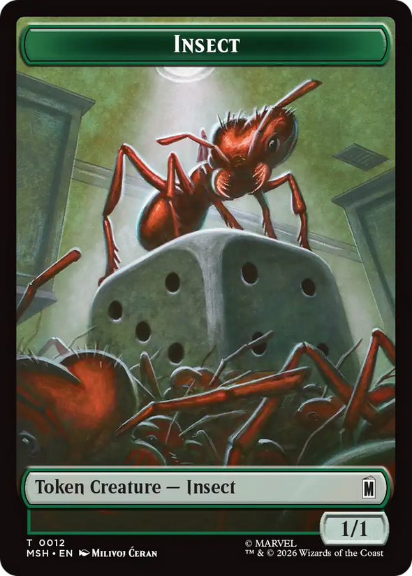 Insect // Clue Token (TMSH)