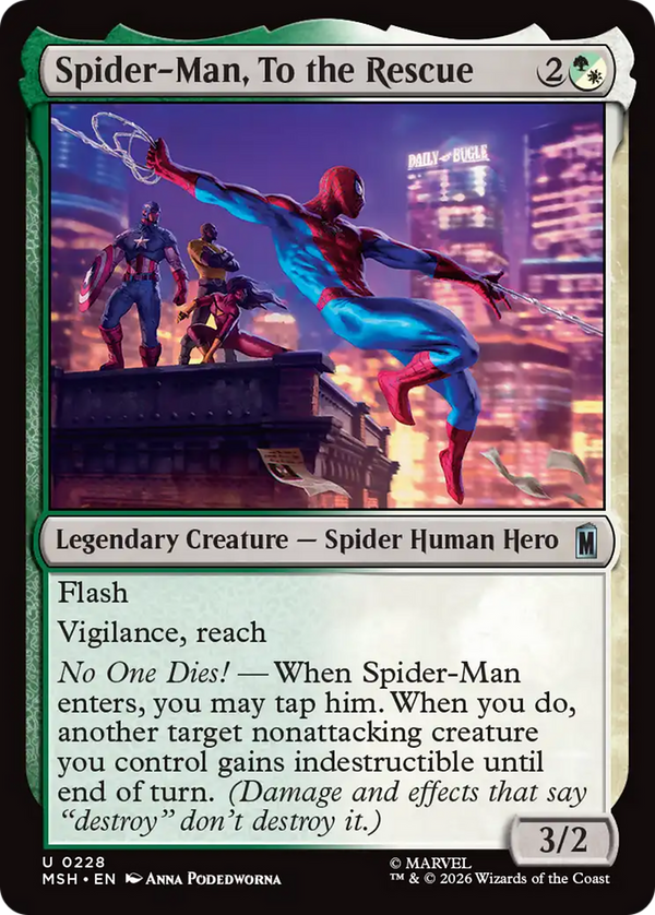 Spider-Man, To the Rescue (MSH) (Pre-Order)