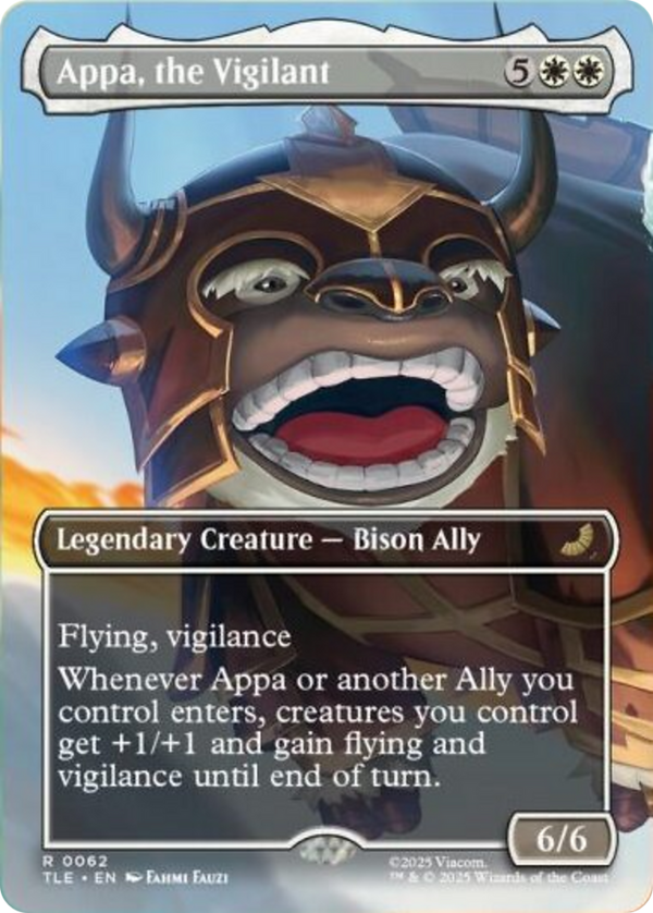 Appa, the Vigilant - Borderless Scene (TLE)