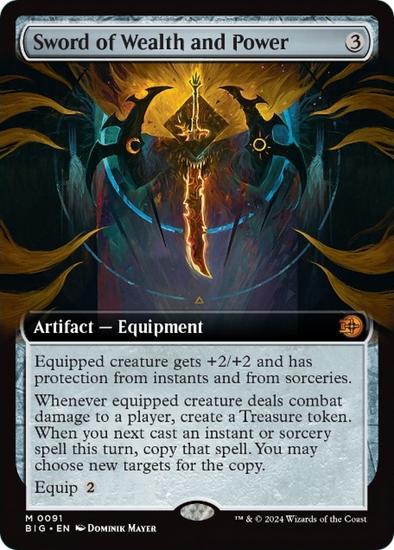 Sword of Wealth and Power - Extended Art (BIG)