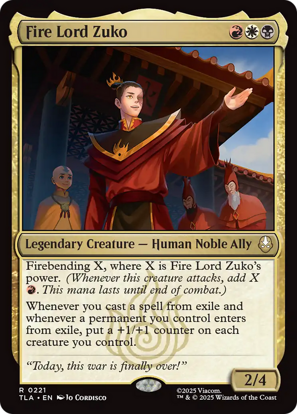 Fire Lord Zuko (TLA)