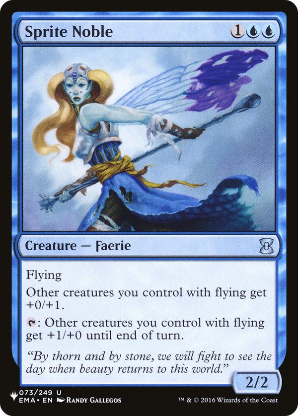 Sprite Noble - EMA Reprint (PLST)