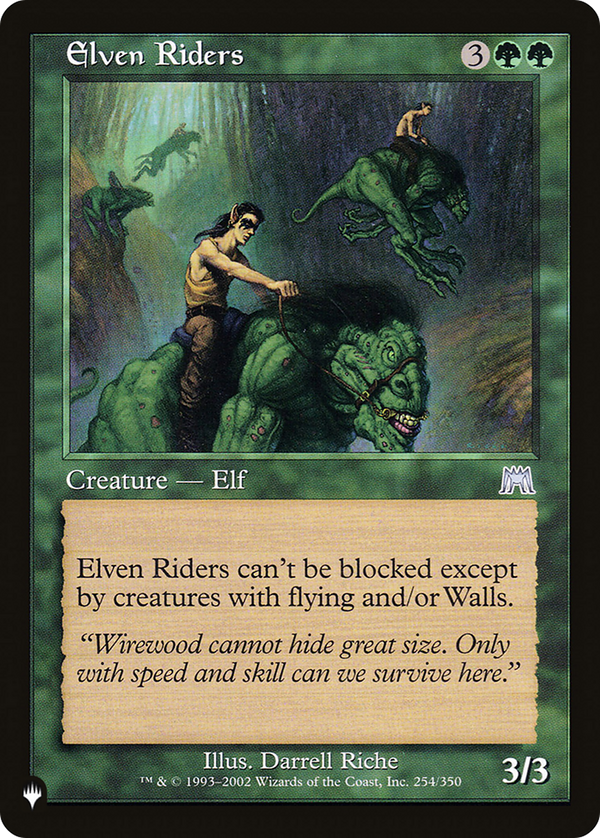 Elven Riders - ONS Reprint (PLST)