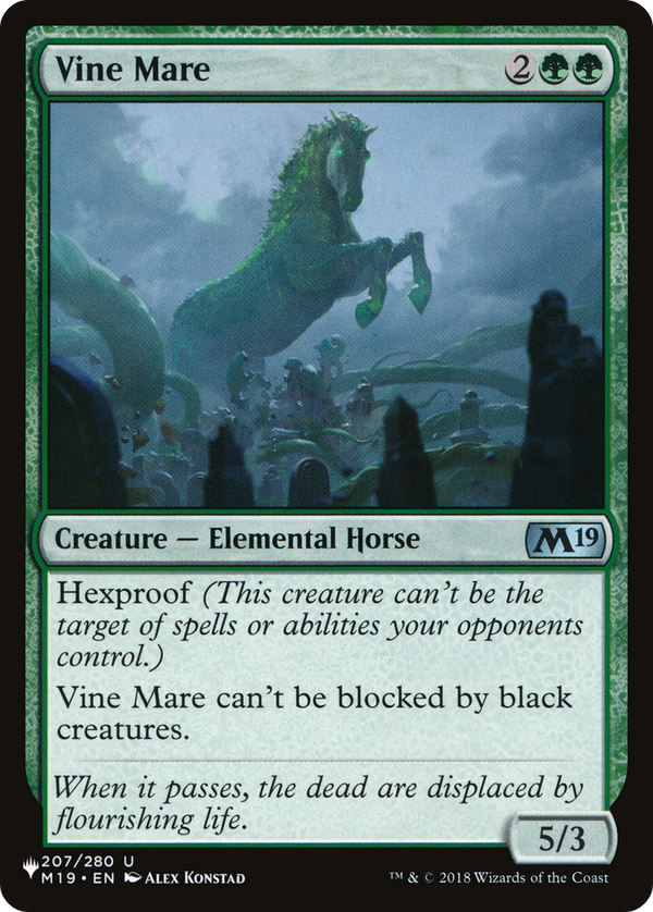 Vine Mare - M19 Reprint (PLST)