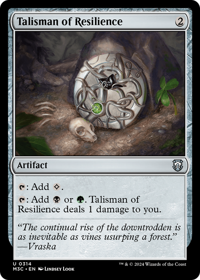 Talisman of Resilience (M3C)