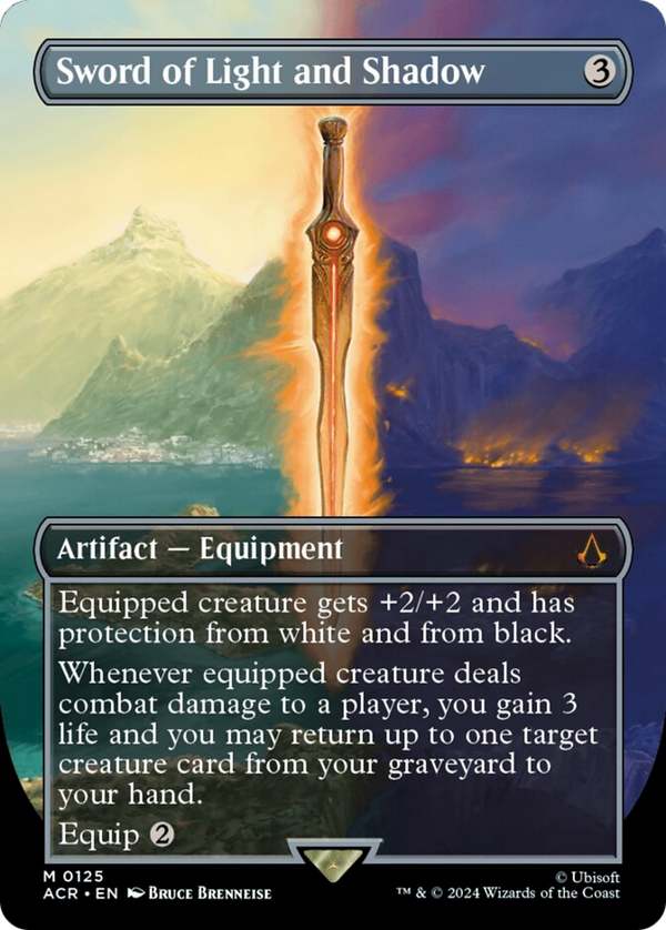 Sword of Light and Shadow - Borderless (ACR)