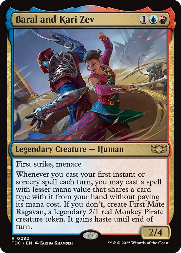 Baral and Kari Zev (TDC)